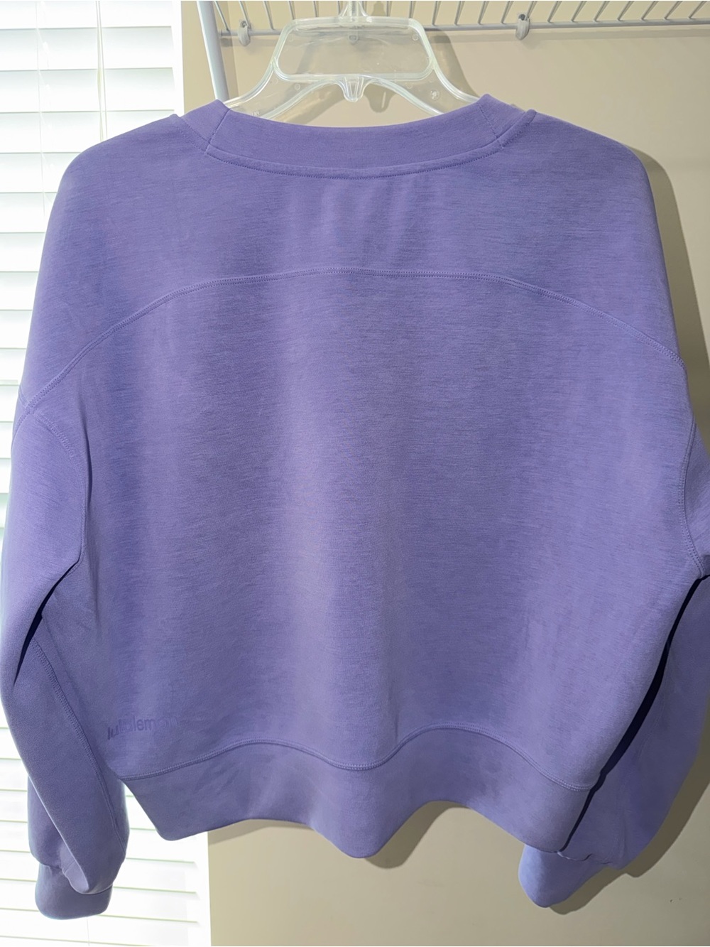 Lululemon Softstreme Perfectly Oversized Cropped Crew Sweatshirt - Picture 3 of 4